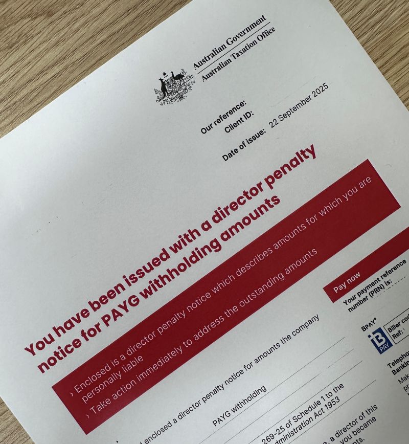 Directors Penalty Notices